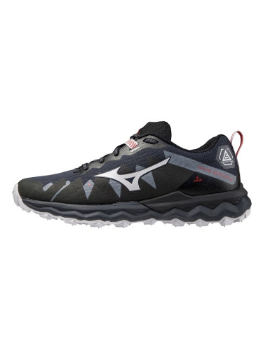 Mizuno Wave Daichi 6 India Ink/Black/Ignition Red 36,5 Трейл обувки за бягане