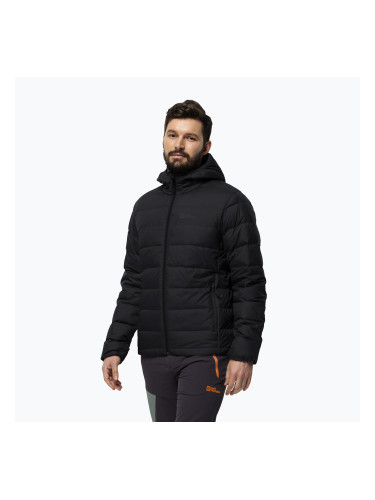 Jack Wolfskin Ather Down Hoody дъждобран за мъже black