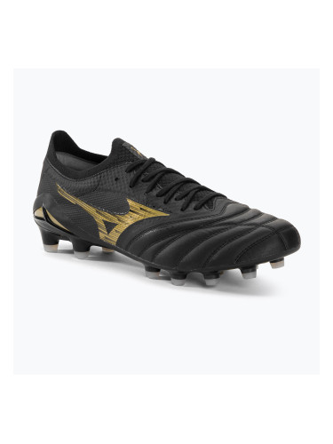 Мъжки футболни обувки Mizuno Morelia Neo IV Beta Elite MD black/gold/black