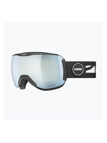 UVEX Downhill 2100 CV ски очила черен мат/огледално бяло/цветен цвят зелен