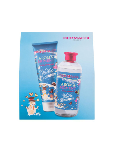Dermacol Aroma Moment Winter Dream Подаръчен комплект пяна за вана 500 ml + душ гел 250 ml