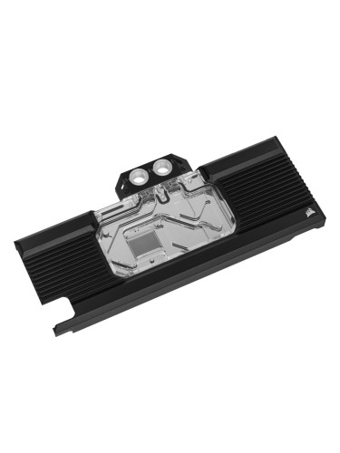 Воден блок за охлаждане на видео картa, Corsair Hydro XG7 RGB (CX-9020010-WW), съвместим с NVIDIA GeForce RTX 2080 Ti, черен