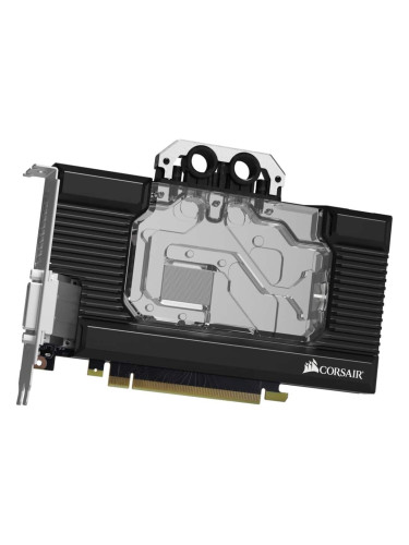 Воден блок за охлаждане на видео картa, Corsair Hydro XG7 RGB (CX-9020008-WW), съвместим с NVIDIA GeForce RTX 2070, черен