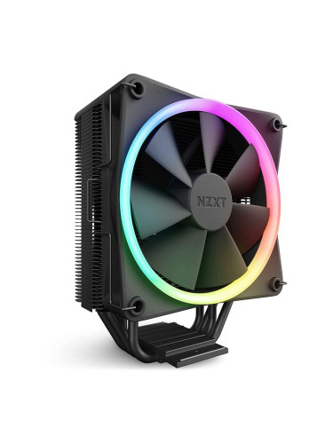 Охлаждане за процесор NZXT T120 RGB Black, съвместимост със сокети LGA 1700/115X/1200 & AMD AM5/AM4