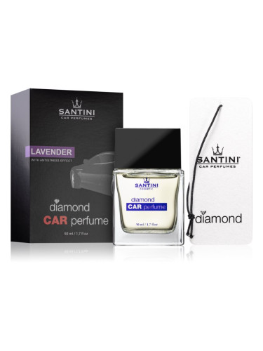 SANTINI Cosmetic Diamond Lavender aроматизатор за автомобил 50 мл.