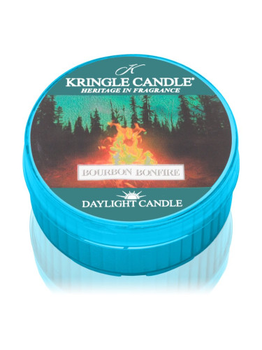 Kringle Candle Bourbon Bonfire чаена свещ 42 гр.
