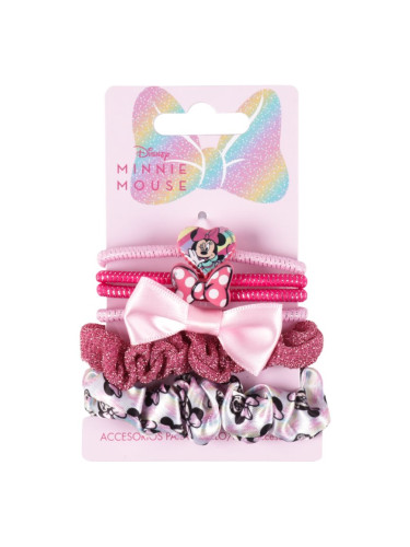 Disney Minnie Hair Accessories ластици за коса 6 бр.