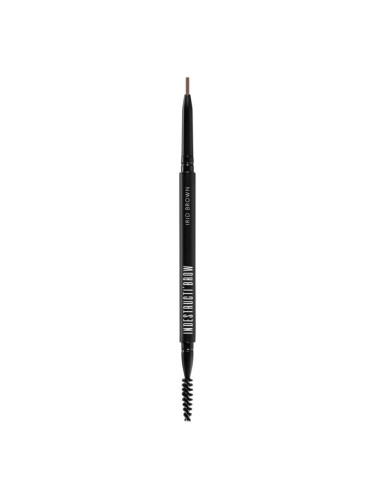 BPerfect IndestructiBrow Pencil дълготраен молив за вежди с четка цвят Irid Brown 10 гр.