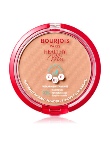 Bourjois Healthy Mix матираща пудра за сияен вид на кожата цвят 06 Honey 10 гр.