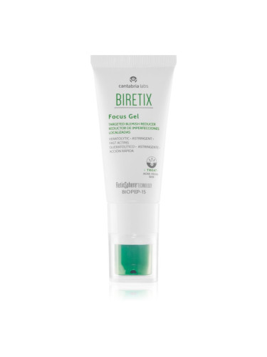 Biretix Treat Focus Gel хидратиращ и успокояващ гел за мазна кожа склонна към акне 15 мл.