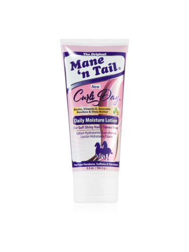 Mane 'N Tail Curls Day Daily Moisture Lotion хидратираща грижа без отмиване за фина коса 192 мл.