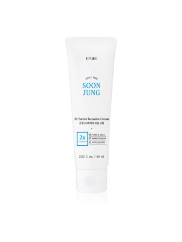 ETUDE SoonJung 2x Barrier Intensive Cream интензивен хидратиращ крем възстановяващ кожната бариера 60 мл.