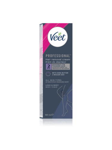 Veet Professional All Skin Types крем за депилация за всички видове кожа 100 мл.