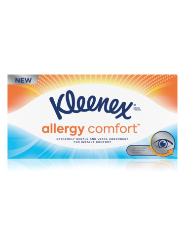 Kleenex Allergy Comfort Box хартиени кърпички 56 бр.