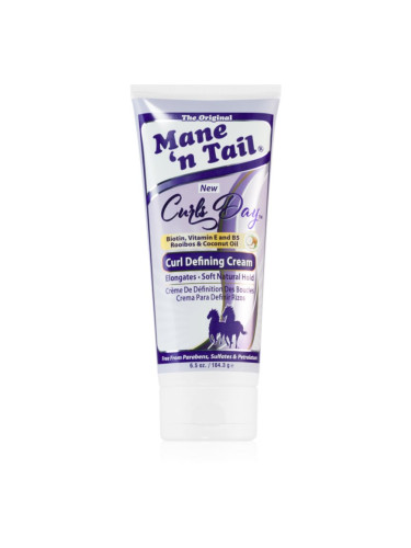 Mane 'N Tail Curls Day Curl Defining Cream стилизиращ крем за дефиниране на къдрици 192 мл.