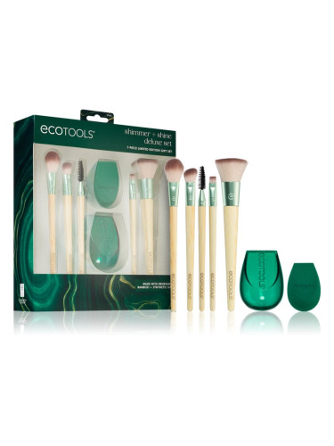 EcoTools Shimmer + Shine подаръчен комплект (за лице)