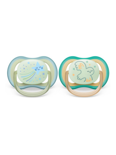 Philips Avent Ultra Air Night SCF376/18 0-6 m биберон 2 бр.