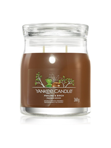 Yankee Candle Praline & Birch ароматна свещ 368 гр.