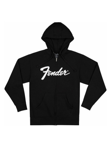 Fender Дреха с качулка Transition Logo Zip Front Black XL