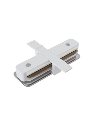 Прав конектор за монофазна тоководеща шина за вграждане Maytoni TRA002C-11W Unity Track Recessed Straight Connector White