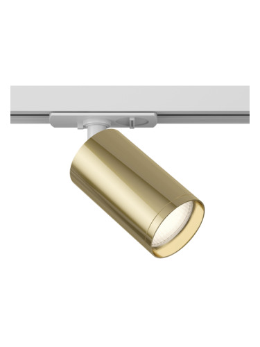Прожектор за монофазна шина Maytoni TR020-1-U-GU10-WG White Brass Focus S Track Light Unity