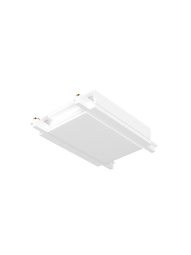 Електропроводима права връзка за магнитна шина за открит монтаж Maytoni TRA084C-11W Radity Straight Connector White