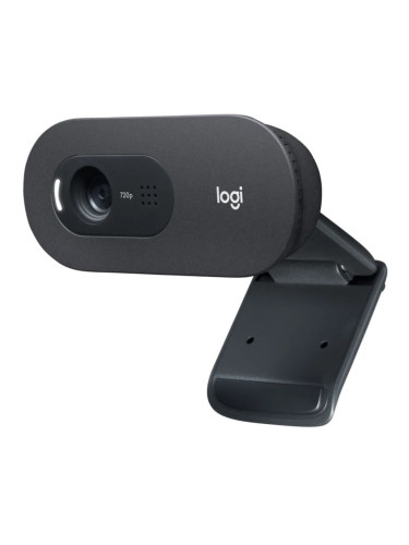 Уеб камера Logitech C505e (960-001372), микрофон, 1280x720/30FPS, USB, черна