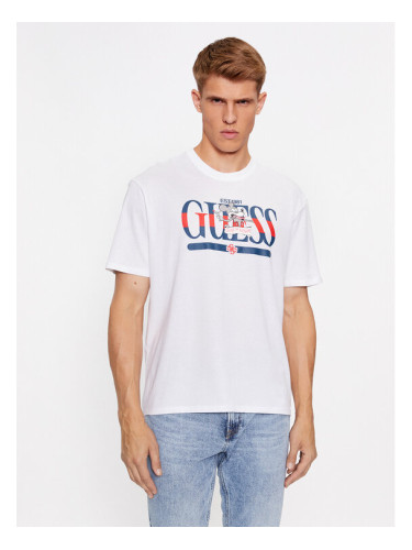 Guess Тишърт M3BI85 K9RM1 Бял Regular Fit