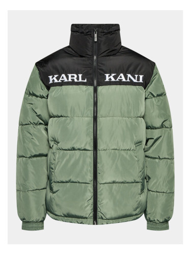 Karl Kani Пухено яке 6076005 Зелен Relaxed Fit