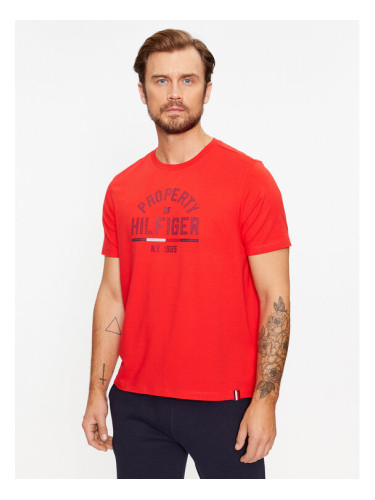 Tommy Hilfiger Тишърт Graphic MW0MW32641 Червен Regular Fit