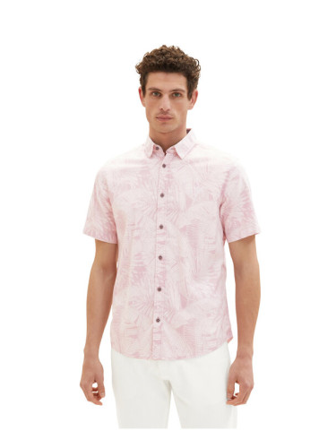 Tom Tailor Риза 1036222 Розов Regular Fit