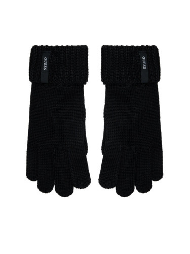 Guess Мъжки ръкавици AM9333 POL02 Черен