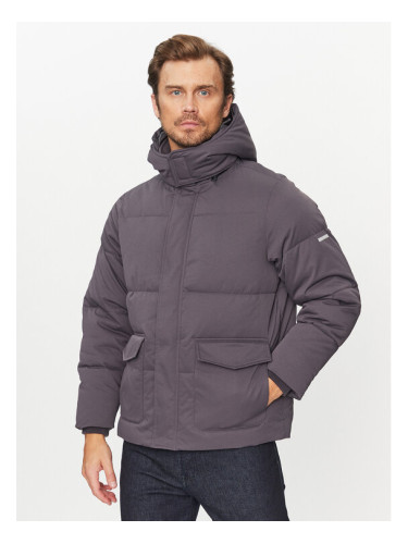 Pepe Jeans Зимно яке Biel PM402837 Сив Regular Fit