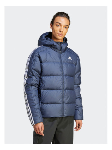 adidas Пухено яке Essentials Midweight Down IK3213 Тъмносин Regular Fit