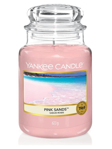 Yankee Candle Pink Sands Ароматна свещ 623 g Big Jar