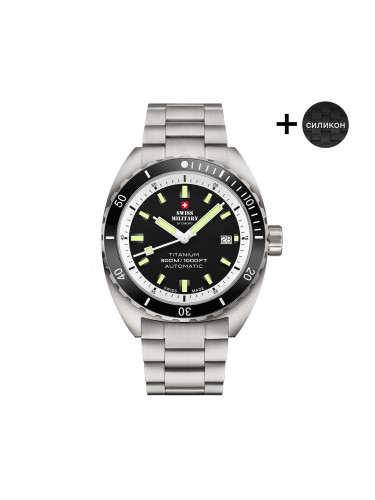Часовник Swiss Military by Chrono SMA34100.02SET BLACK