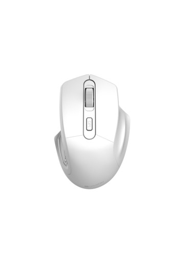 Мишка Canyon Wireless Optical Mouse, оптична (1600 dpi), безжична, USB, 4 бутона, бяла