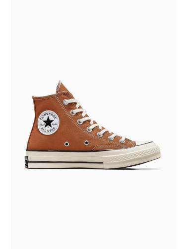 Високи кецове Converse Chuck 70 в кафяво A04588C