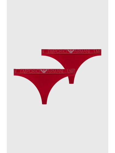 Прашки Emporio Armani Underwear (2 броя) в червено