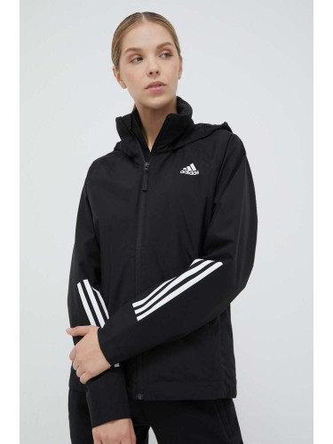 Яке adidas в черно преходен модел