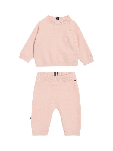 Комплект за бебета Tommy Hilfiger в розово