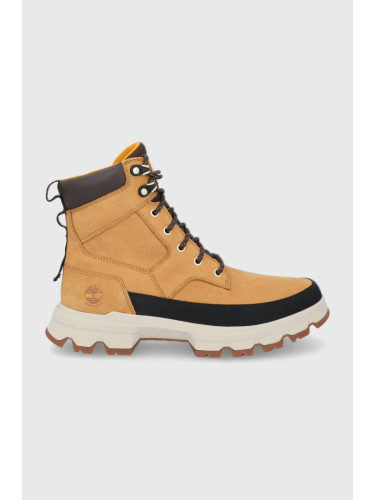 Кожени туристически обувки Timberland TBL ORIGINALS ULTRA Orig Ultra WP Boot в жълто TB0A44SH2311