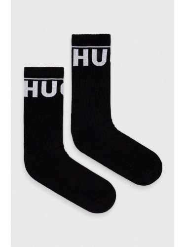Чорапи HUGO (2 броя) в черно 50510647