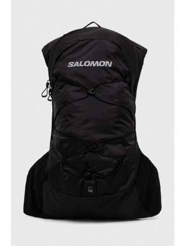 Раница Salomon XT 10 в черно голям размер с изчистен дизайн