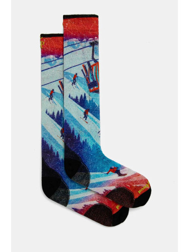 Ски чорапи Smartwool Ski Zero Cushion Ski Day Print OTC