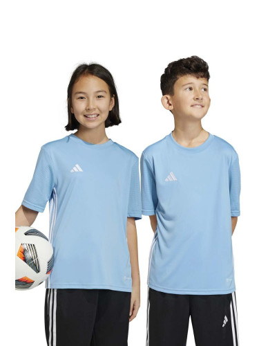 Детска тениска adidas Performance TABELA 23 JSY в синьо с апликация
