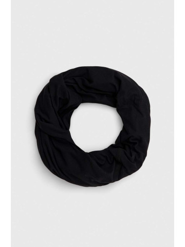 Кръгъл шал Nike в черно с изчистен дизайн
