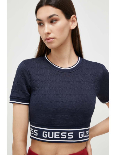 Тениска Guess в зелено