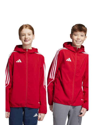 Детско яке adidas Performance TIRO23 L WB Y в червено