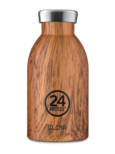 24bottles - Термобутилка Clima Sequoia Wood 330ml